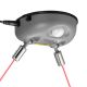 Motion Activated Dual Laser Garage Parking Assistant w/ AC Adapter - Gray/Black