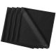 Microfiber Cleaning Cloth - 16 x 16 inches - Black - 4 Pack