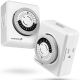 24-hour Dual Outlet 15 Amp AC Mechanical Outlet Timer - 4 Pack