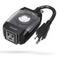 24-Hour Outdoor Mechanical 1 Outlet Light Timer – Black