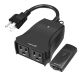 WavePoint 2-Outlet 125V/15A Outdoor Wireless Remote Control - Black - 2 Pack