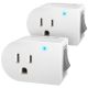 Fosmon [ETL Listed] Outlet Surge Protector (2 Pack)