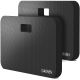 Garnen Foam Kneeling Pad for Gardening, Yoga, Exercise - Black - 2 Pack
