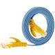 3ft Cat5e Flat Network Ethernet Patch Cable - Light Blue