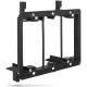 Triple 3-Gang Low Voltage Wall Plate Mounting Bracket
