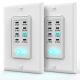 Fosmon [UL Listed] AC125V/15A In-Wall 4-Hours Countdown Timer – White