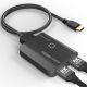 2x1 8K HDMI Switch with 1.8FT Pigtail Cable and Auto-Switching