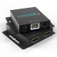  HDMI Extender Adapter Over Single Cat5e/6 Cable with AC Power Adapter